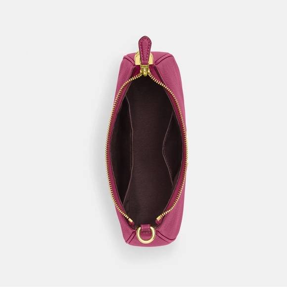 Coach Leather Terri shoulder bag with gold strap. Light Raspberry. Brand new NWT - Picture 5 of 6